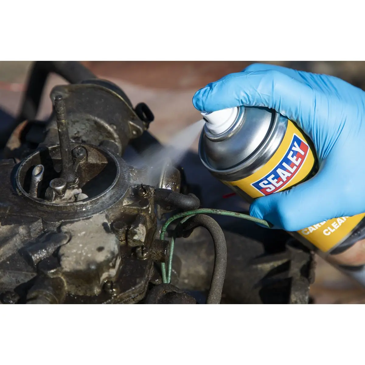 Sealey Throttle Body & Carburettor Cleaner 500ml Pack of 6 - Image 2