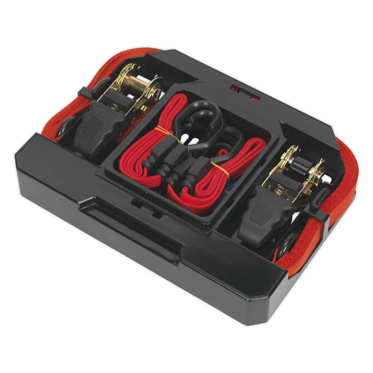 Sealey Ratchet Strap & Bungee Cord Set 6pc - Image 2
