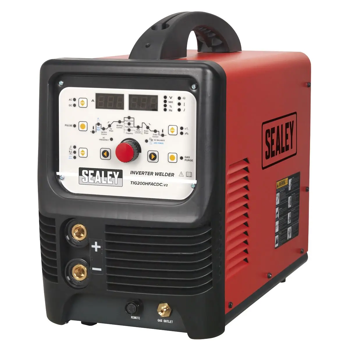 Sealey TIG/MMA HF AC/DC Inverter Welder 200A 230V - Image 3