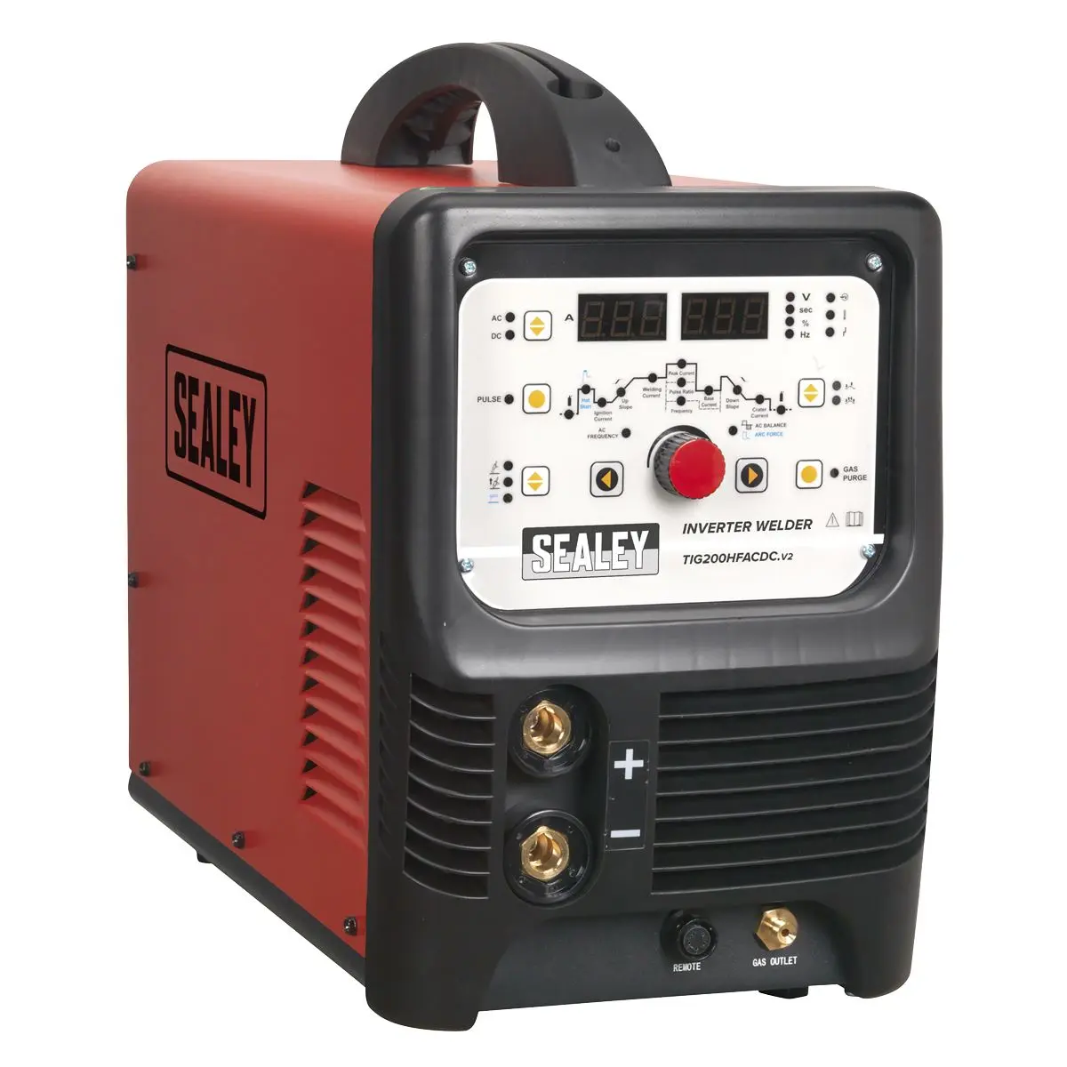 Sealey TIG/MMA HF AC/DC Inverter Welder 200A 230V - Image 4