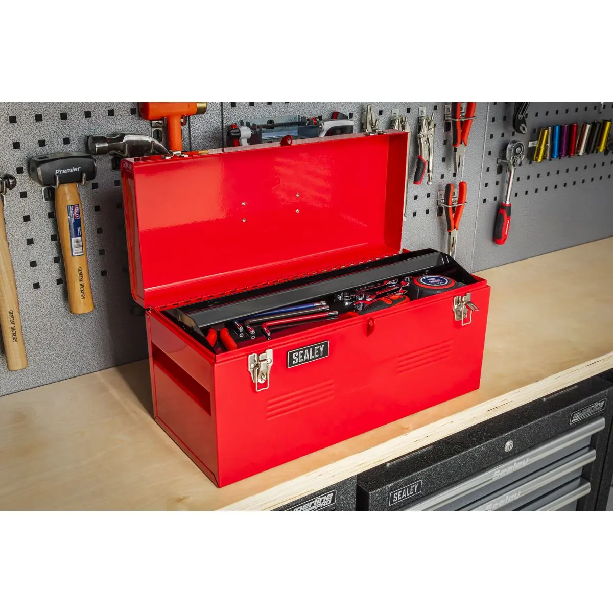 Sealey Toolbox with Tote Tray 510mm - Image 4