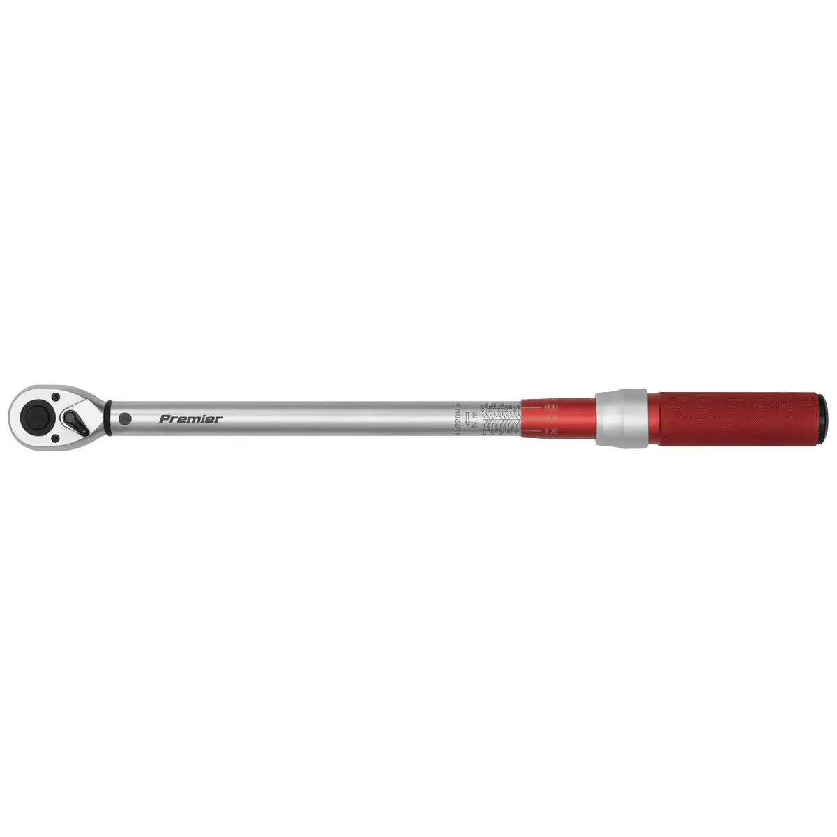 Sealey Torque Wrench Micrometer Style 1/2" Drive 40-220Nm Calibrated in EVA Tray - Image 4