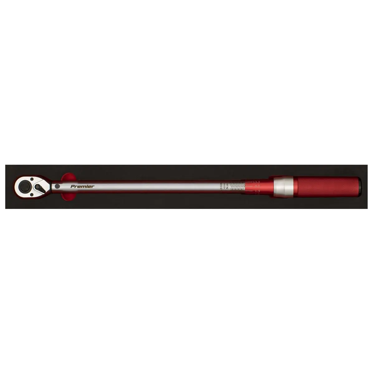 Sealey Torque Wrench Micrometer Style 1/2" Drive 60-330Nm Calibrated in EVA Tray - Image 3