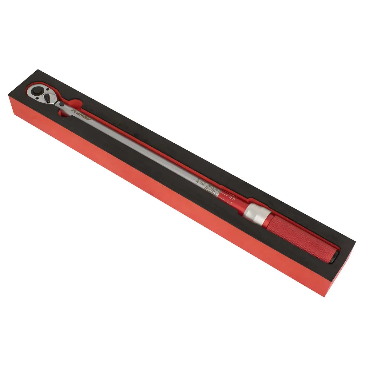 Sealey Torque Wrench Micrometer Style 1/2" Drive 60-330Nm Calibrated in EVA Tray - Image 5