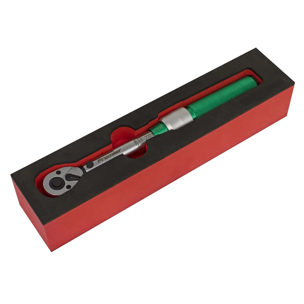 Sealey Torque Wrench Micrometer Style 1/4" Drive 5-25Nm Calibrated in EVA Tray - Image 6