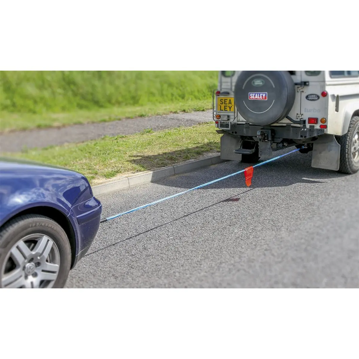 Sealey Tow Rope 2000kg Rolling Load Capacity - Image 4