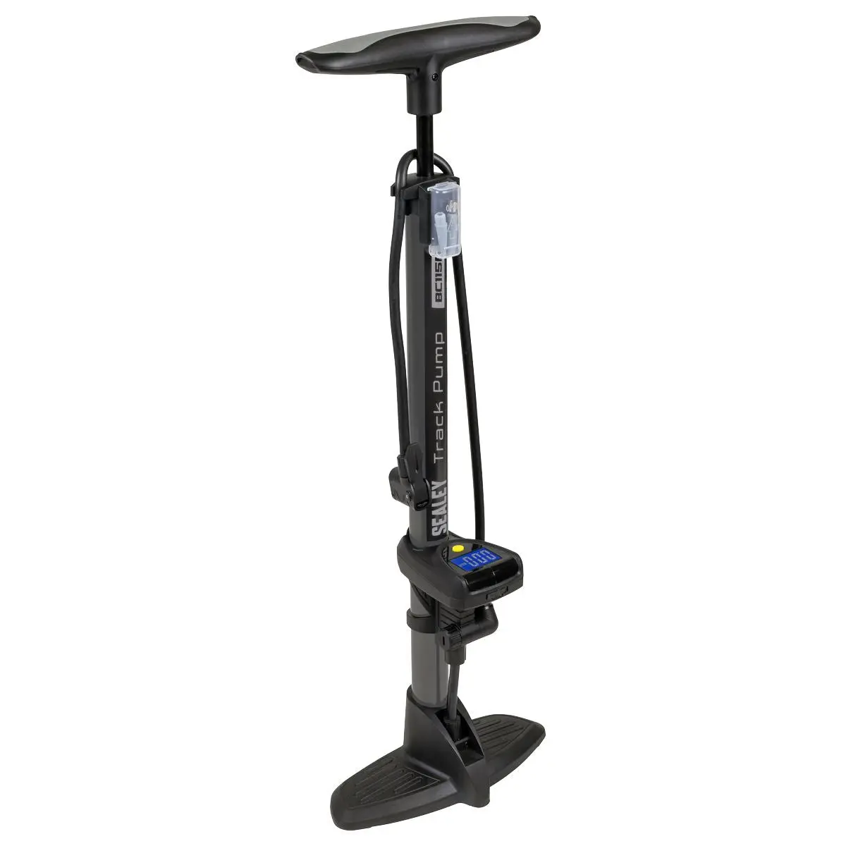 Sealey Track Pump with Digital Gauge