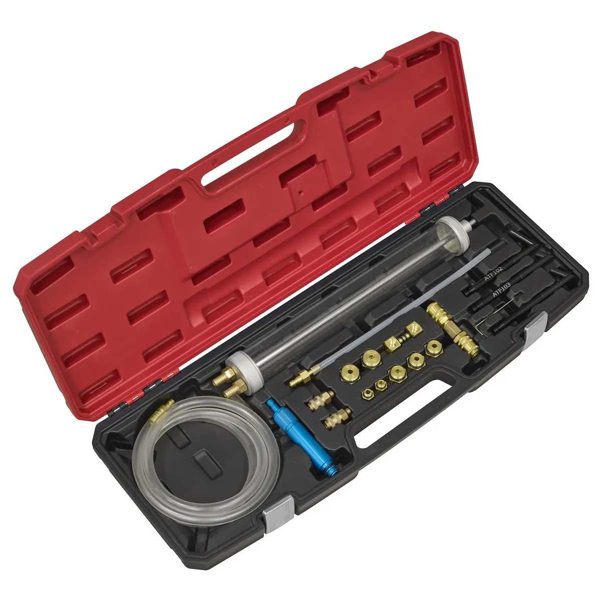 Sealey Transmission Oil Refilling Pump & Adaptor Kit for VAG 18pc