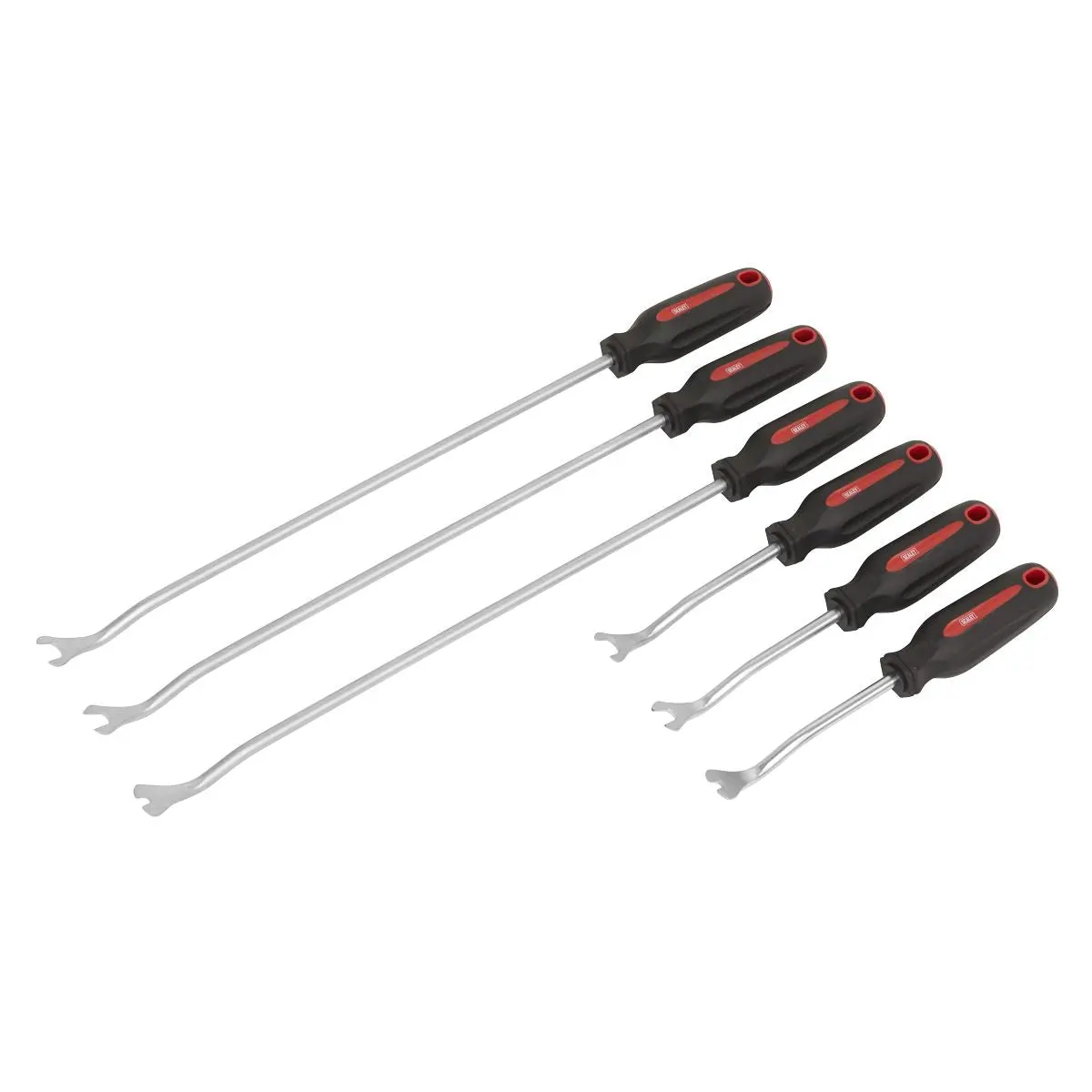 Sealey Trim Clip Tool Set 6pc - Image 2