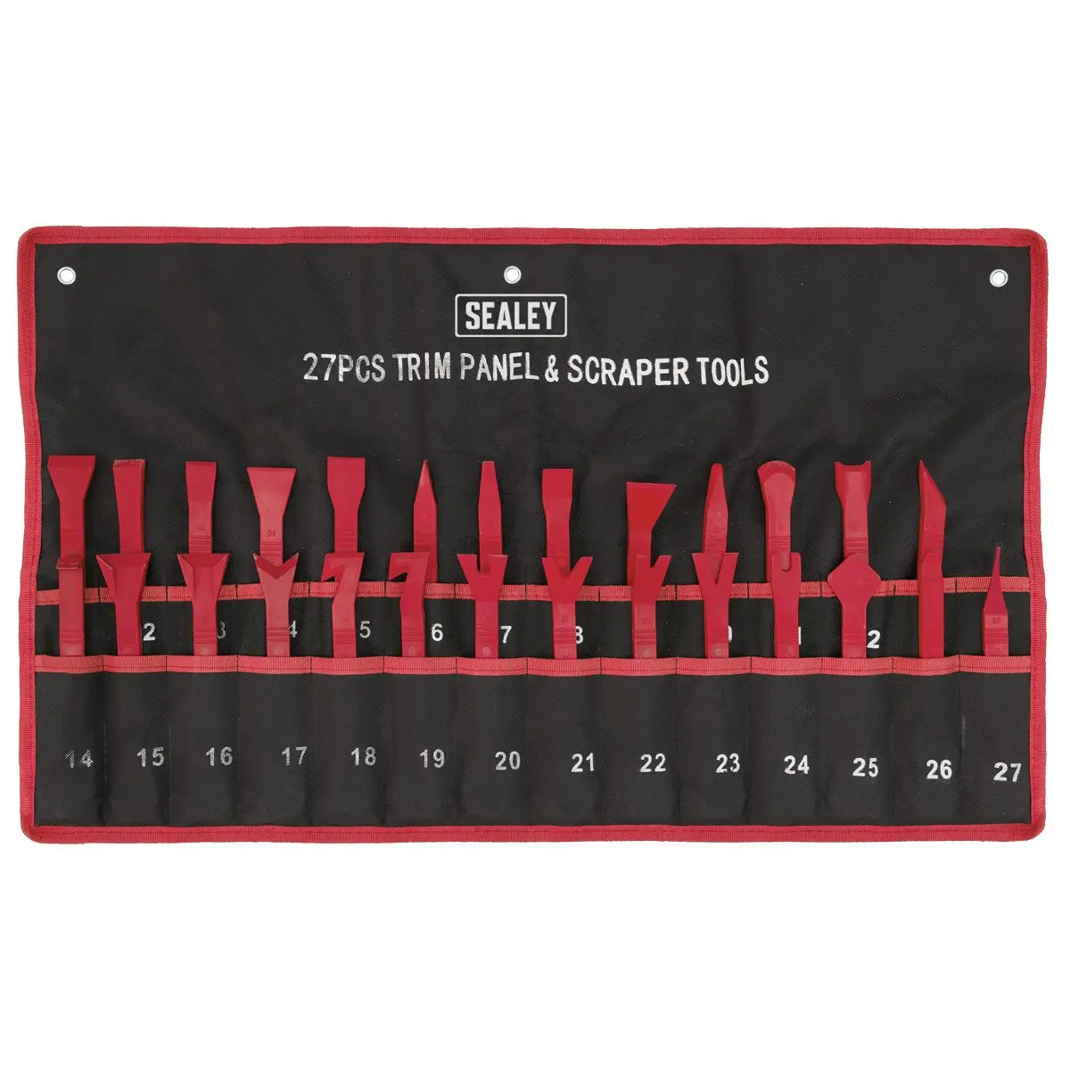 Sealey Trim & Panel Clip Tool Set 27pc - Image 2