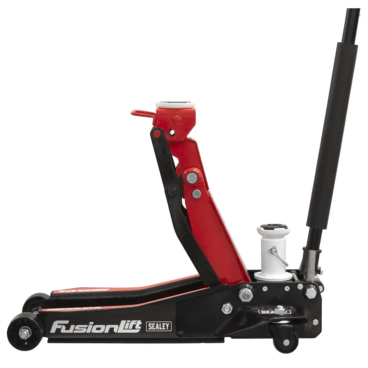 Sealey Low Profile High Lift Trolley Jack with Rocket Lift 2/3 Tonne - Image 3
