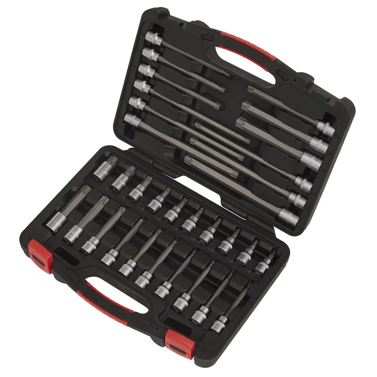 Sealey Trx-Star Socket Bit Set 32 Piece 3/8" Drive T20-T70 Torx Premier - Image 3