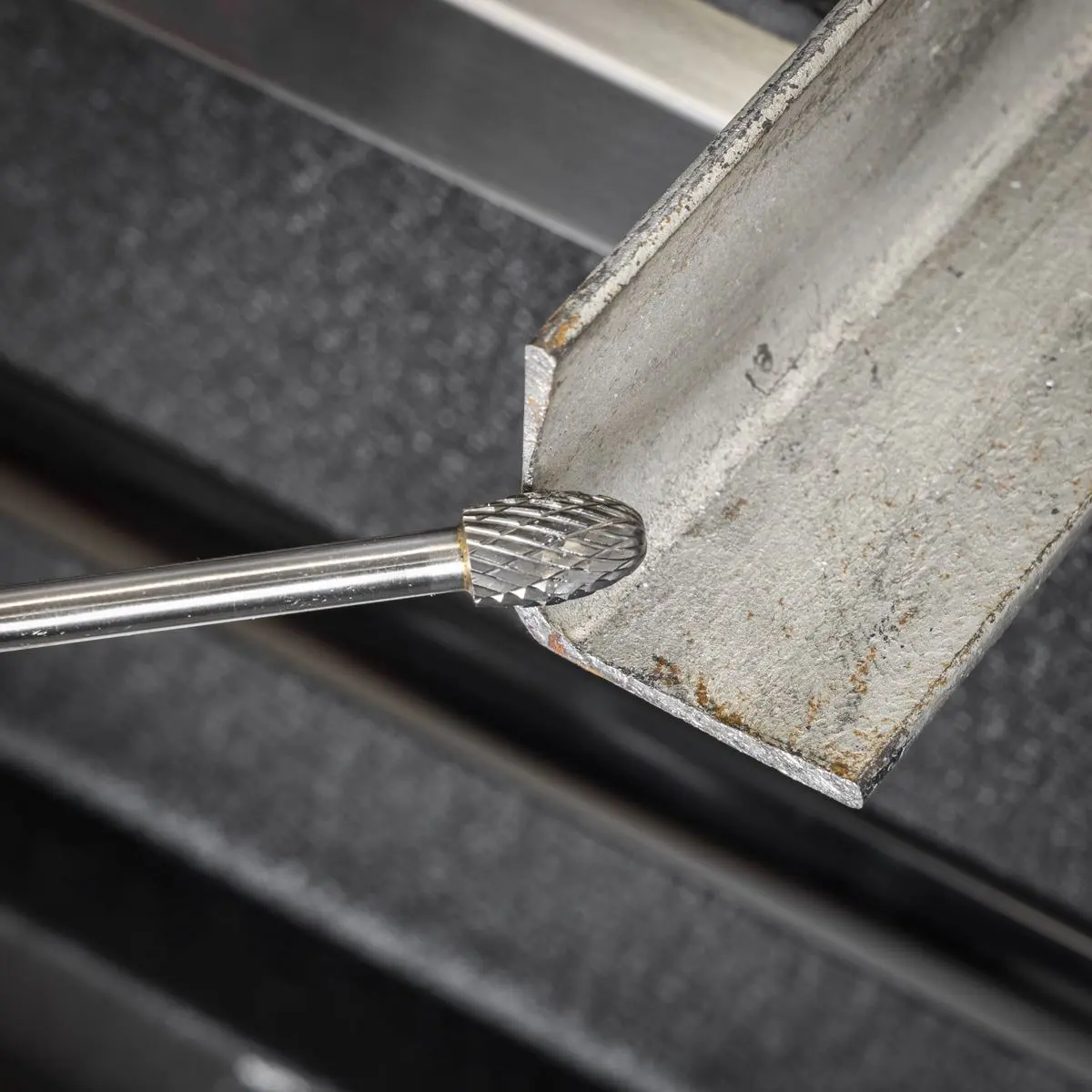 Sealey Tungsten Carbide Rotary Burr Extra-Long Ball Nose 10mm - Image 6