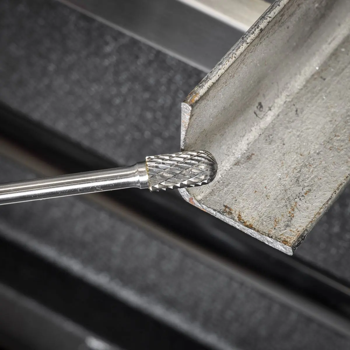 Sealey Tungsten Carbide Rotary Burr Extra-Long Cylindrical Ball Nose 10mm - Image 7