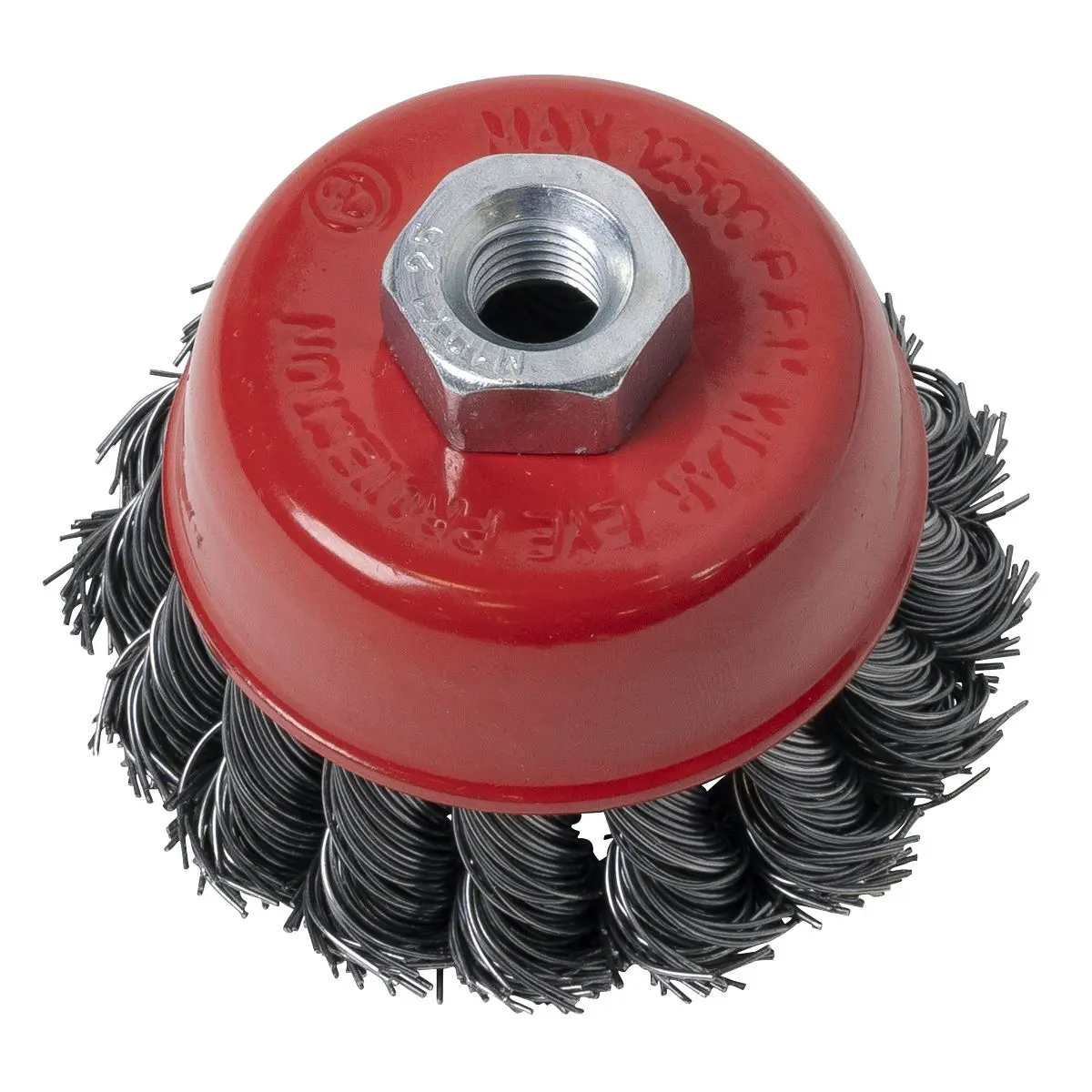 Sealey 65mm Twist Knot Wire Cup Brush M10 x 1.25mm - Image 3