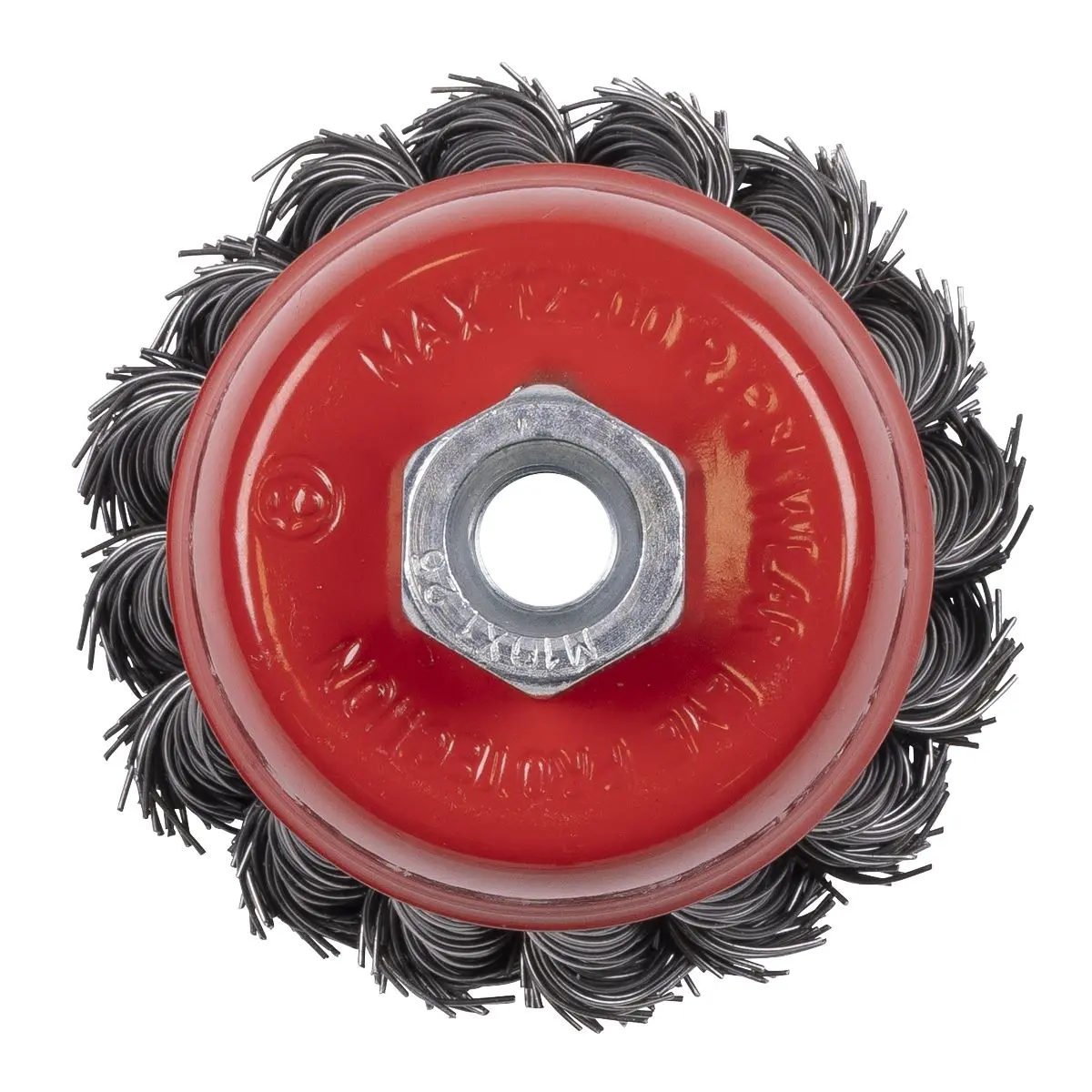 Sealey 65mm Twist Knot Wire Cup Brush M10 x 1.25mm - Image 4