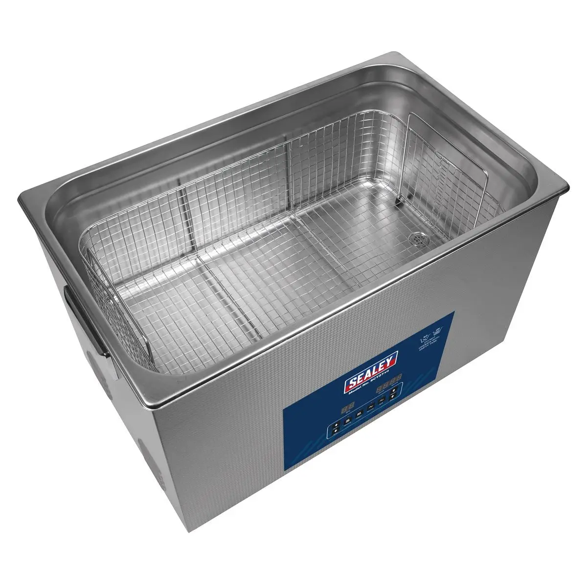 Sealey Ultrasonic Parts Cleaning Tank 27L - Image 9