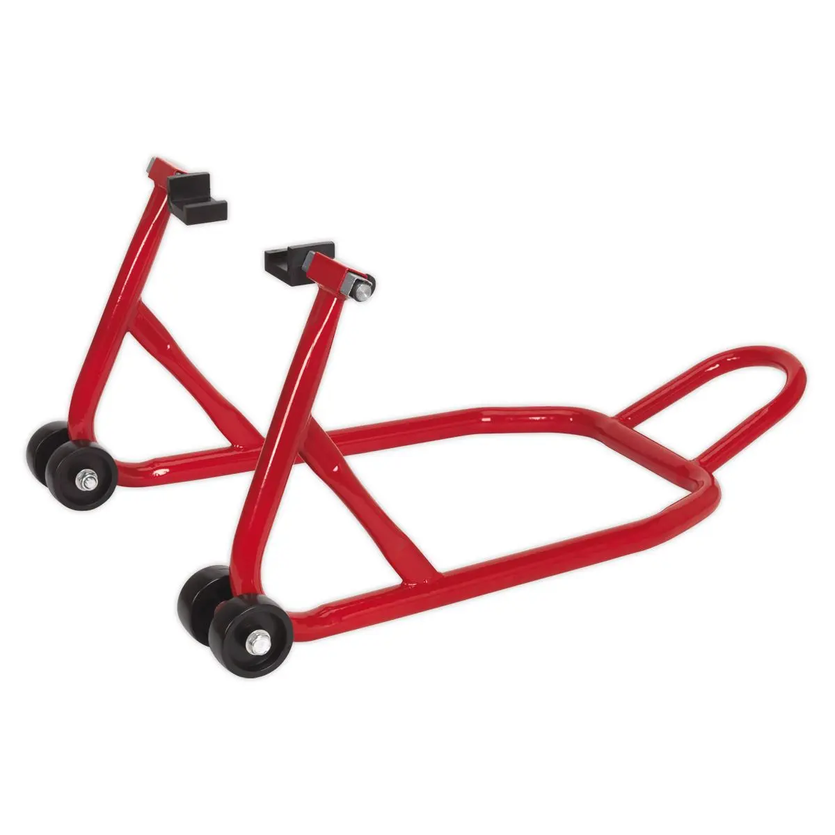 Sealey Universal Rear Paddock Stand with Rubber Supports - Image 2