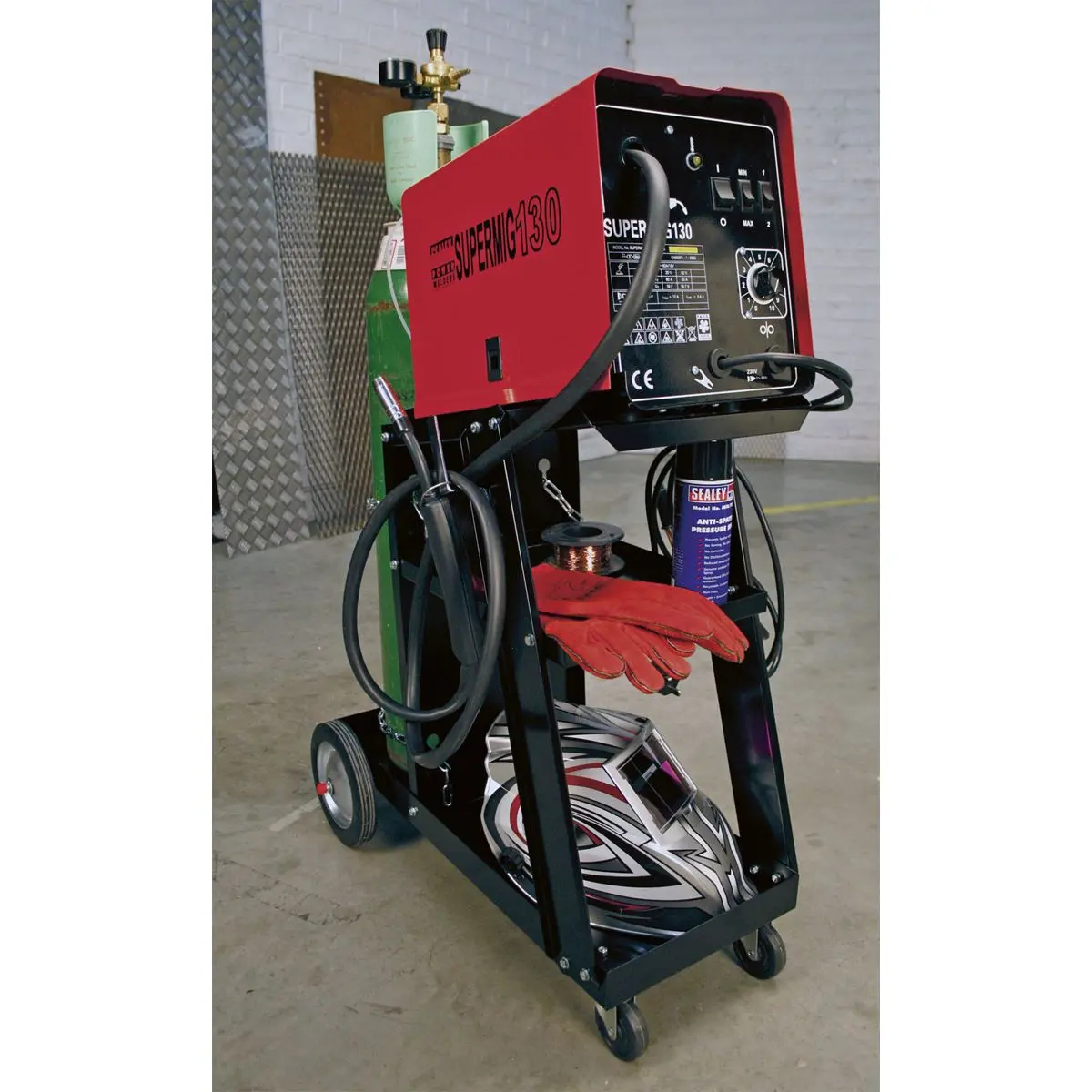 Sealey Universal Trolley for Portable MIG Welders - Image 9