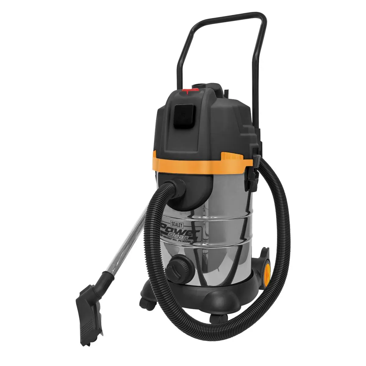 Sealey Vacuum Cleaner Cyclone Wet & Dry 30L Double Stage 1200W/230V - Image 6