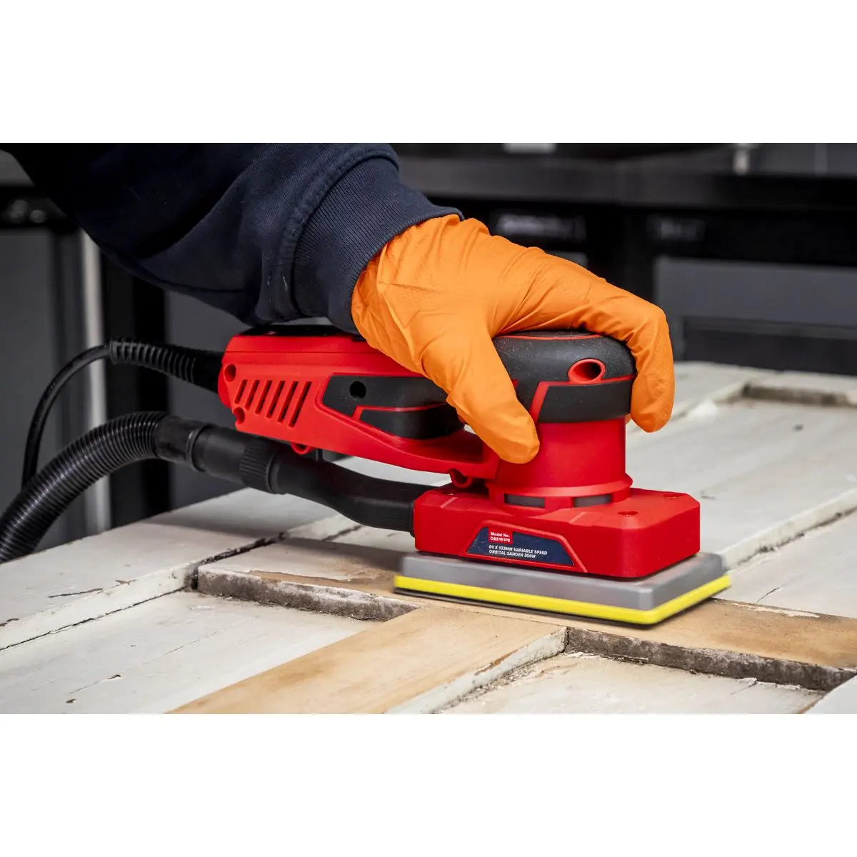 Sealey Variable Speed Brushless Orbital Sander 80 x 133mm 350W - Image 8