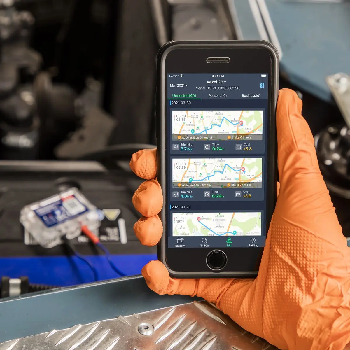 Sealey Vehicle Finder & Battery Monitor Sensor - Image 6