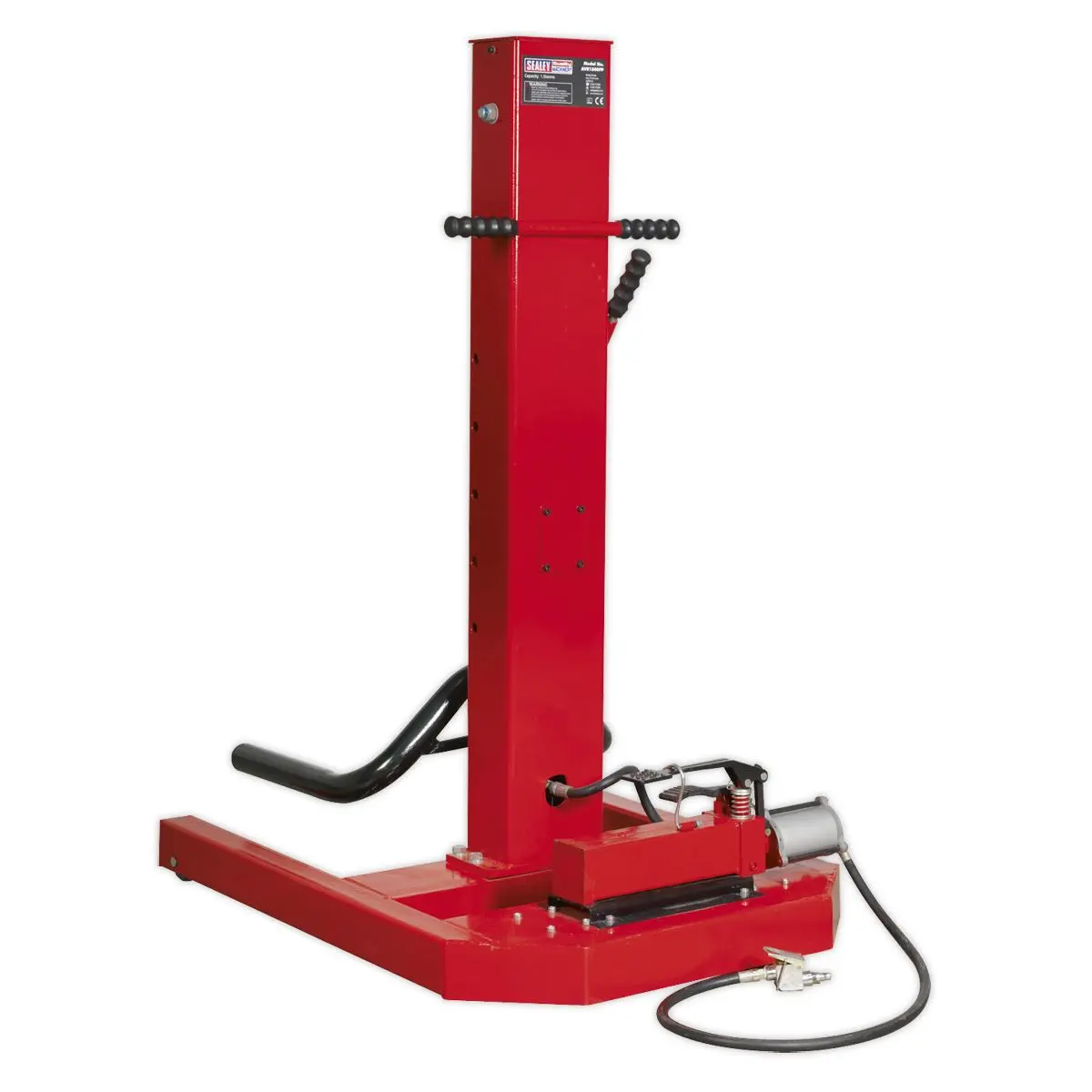 Sealey Air/Hydraulic Vehicle Lift with Foot Pedal 1.5 Tonne - Image 2