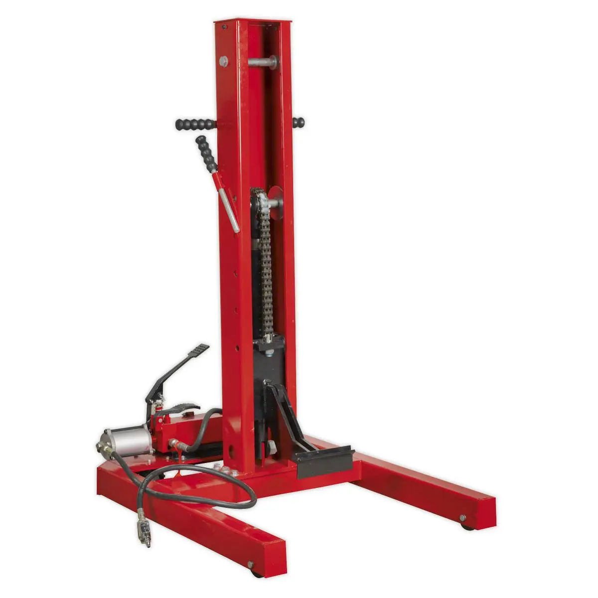 Sealey Air/Hydraulic Vehicle Lift with Foot Pedal 1.5 Tonne - Image 3