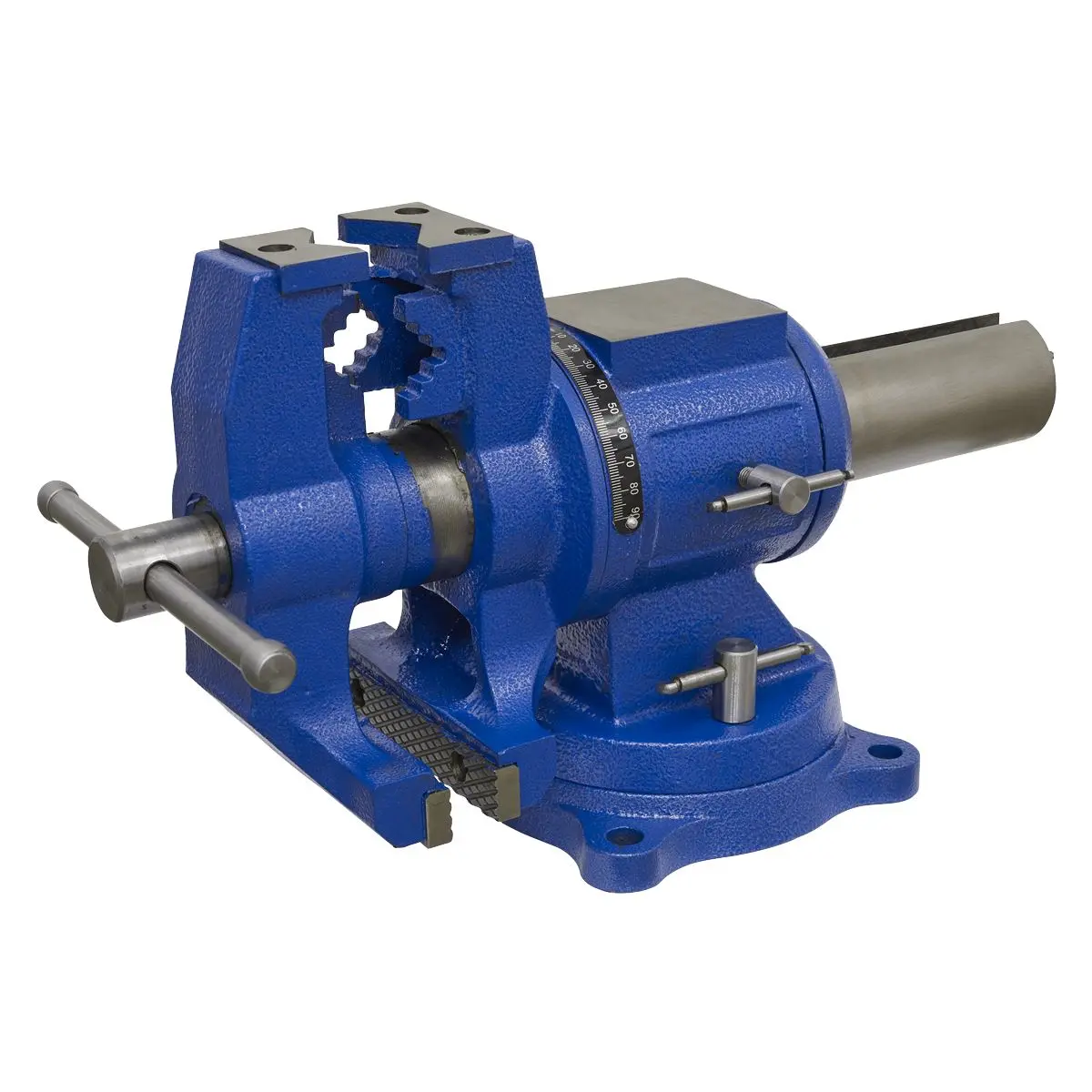 Sealey Vice Cast Iron Multifunction Swivel Base 150mm - Image 2