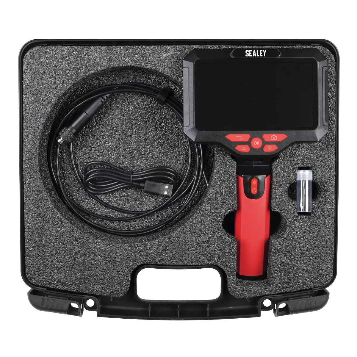 Sealey Video Borescope 3.9mm Camera & 5" Screen - Image 6
