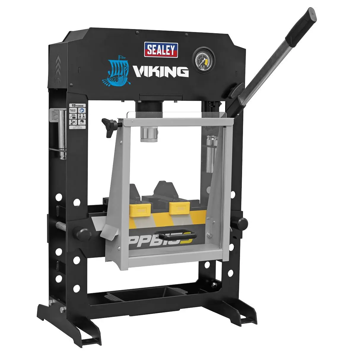 Sealey Viking Bench Type Hydraulic Press 15 Tonne - Image 6