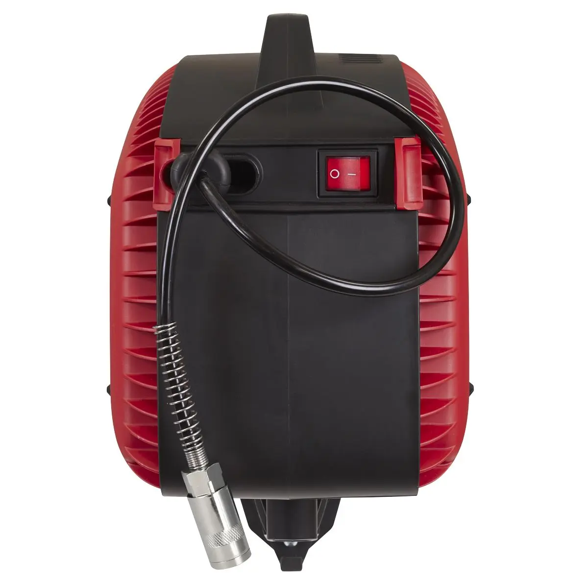 Sealey Wall Mounting Oil Free Air Compressor 1.5hp with 7m Retractable Hose Reel - Image 7