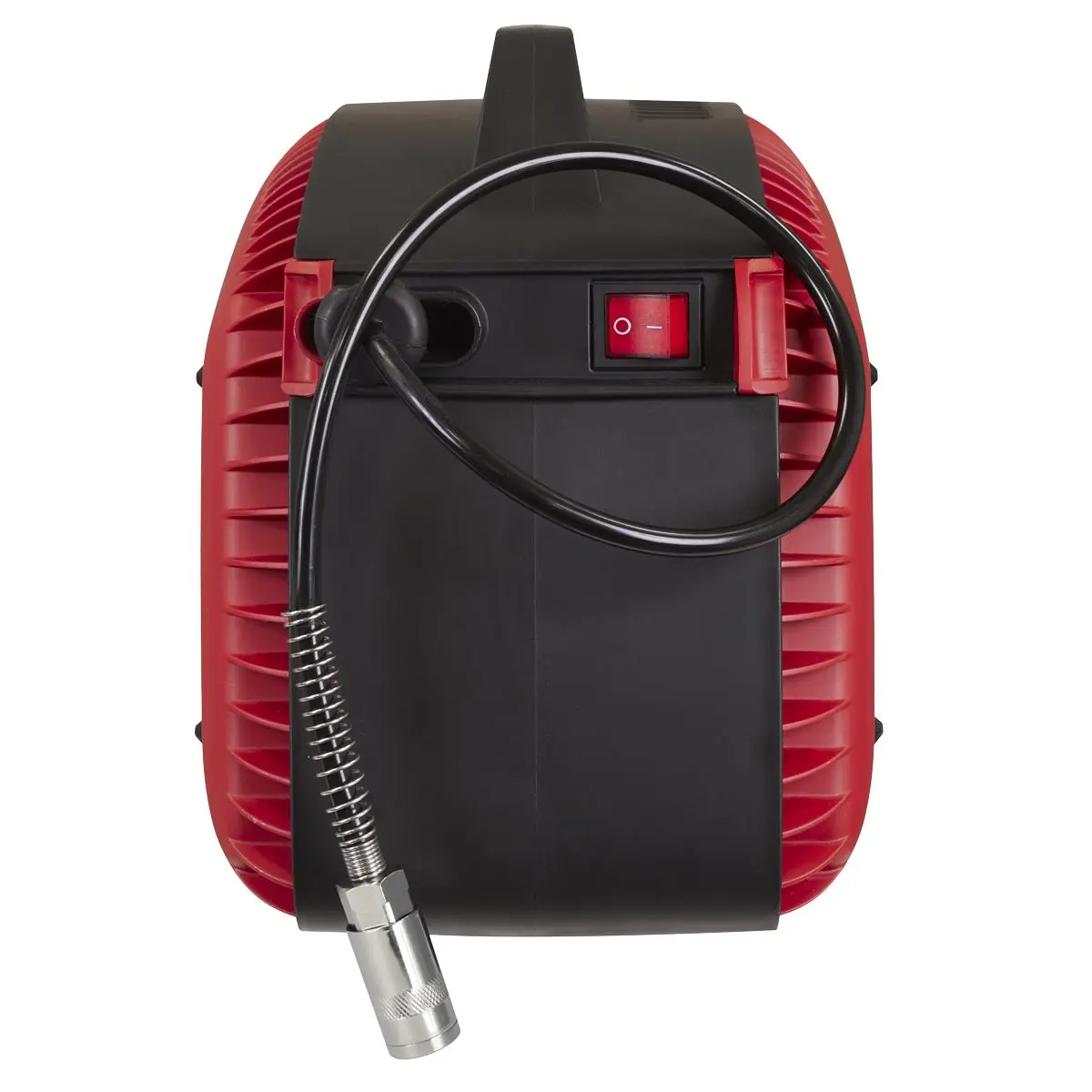 Sealey Wall Mounting Oil Free Air Compressor 1.5hp with 7m Retractable Hose Reel - Image 9