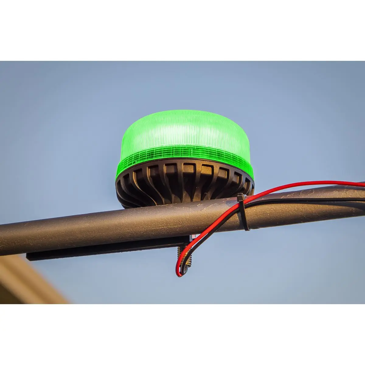 Sealey Warning Beacon SMD LED 12/24V 12mm Bolt Fixing - Green - Image 6