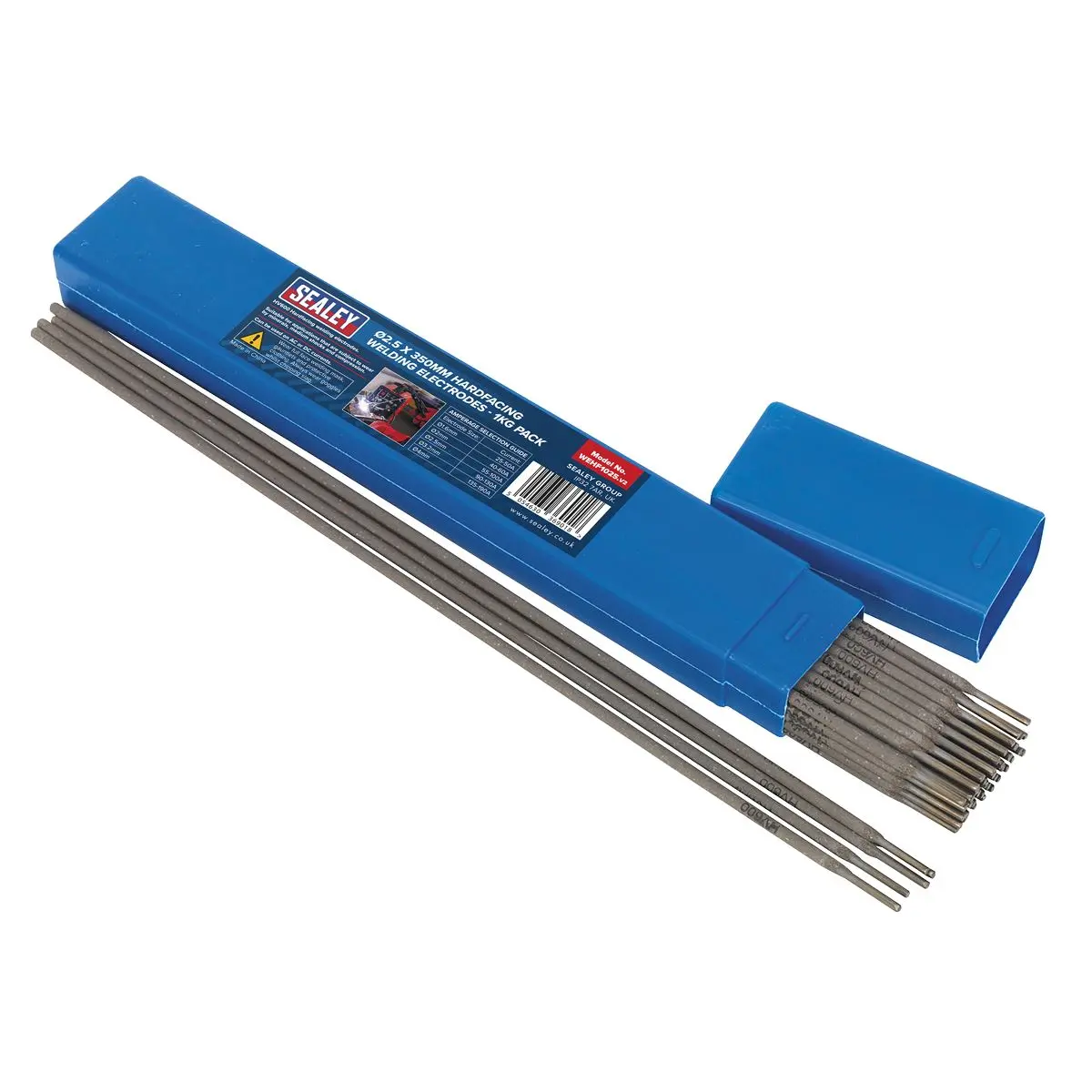 Sealey Welding Electrodes Hardfacing Ø2.5 x 350mm - 1kg Pack