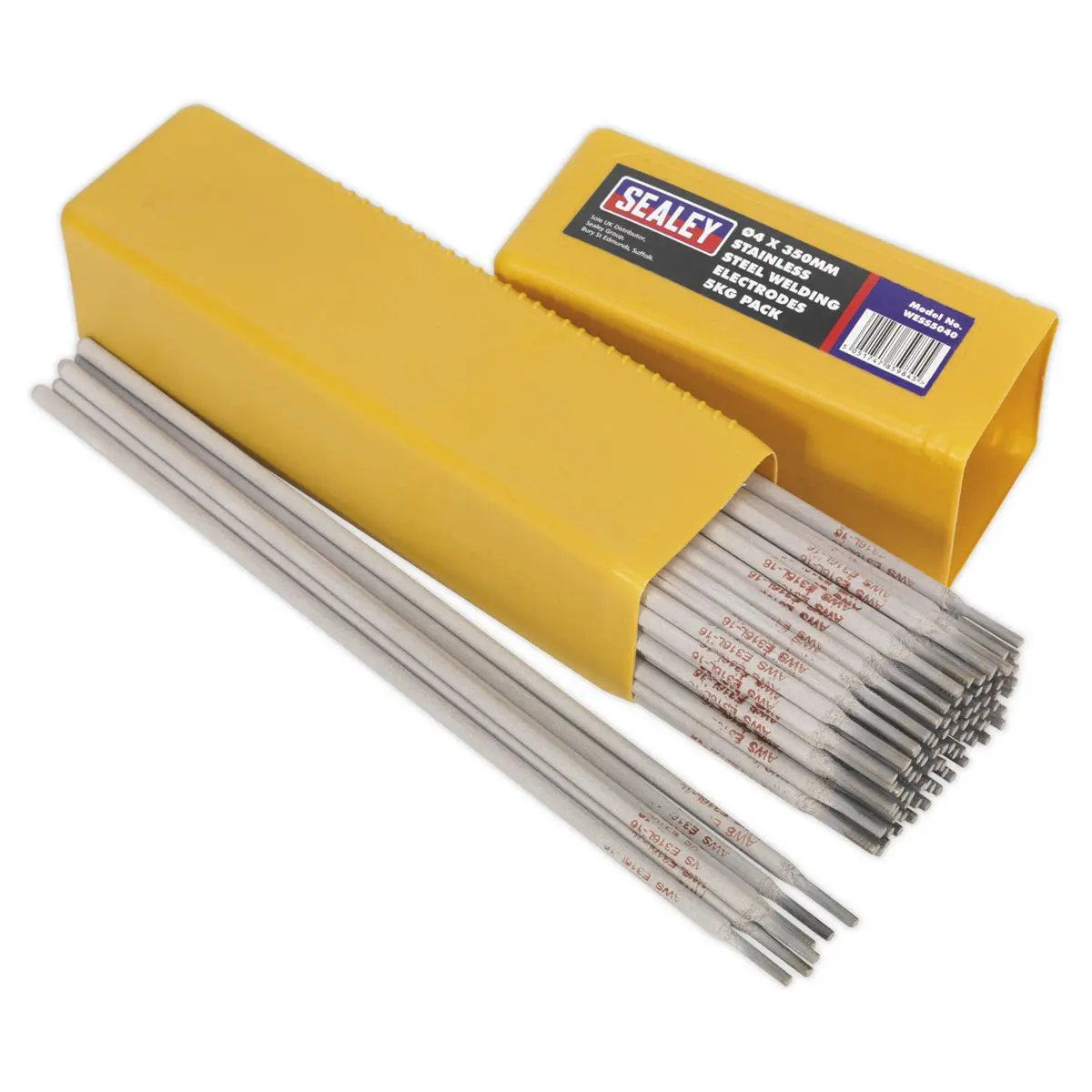 Sealey Welding Electrodes Stainless Steel Ø4 x 350mm 5kg Pack