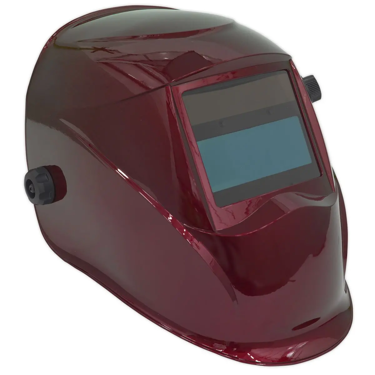Sealey Welding Helmet Auto Darkening - Shade 9-13 - Red - Image 2