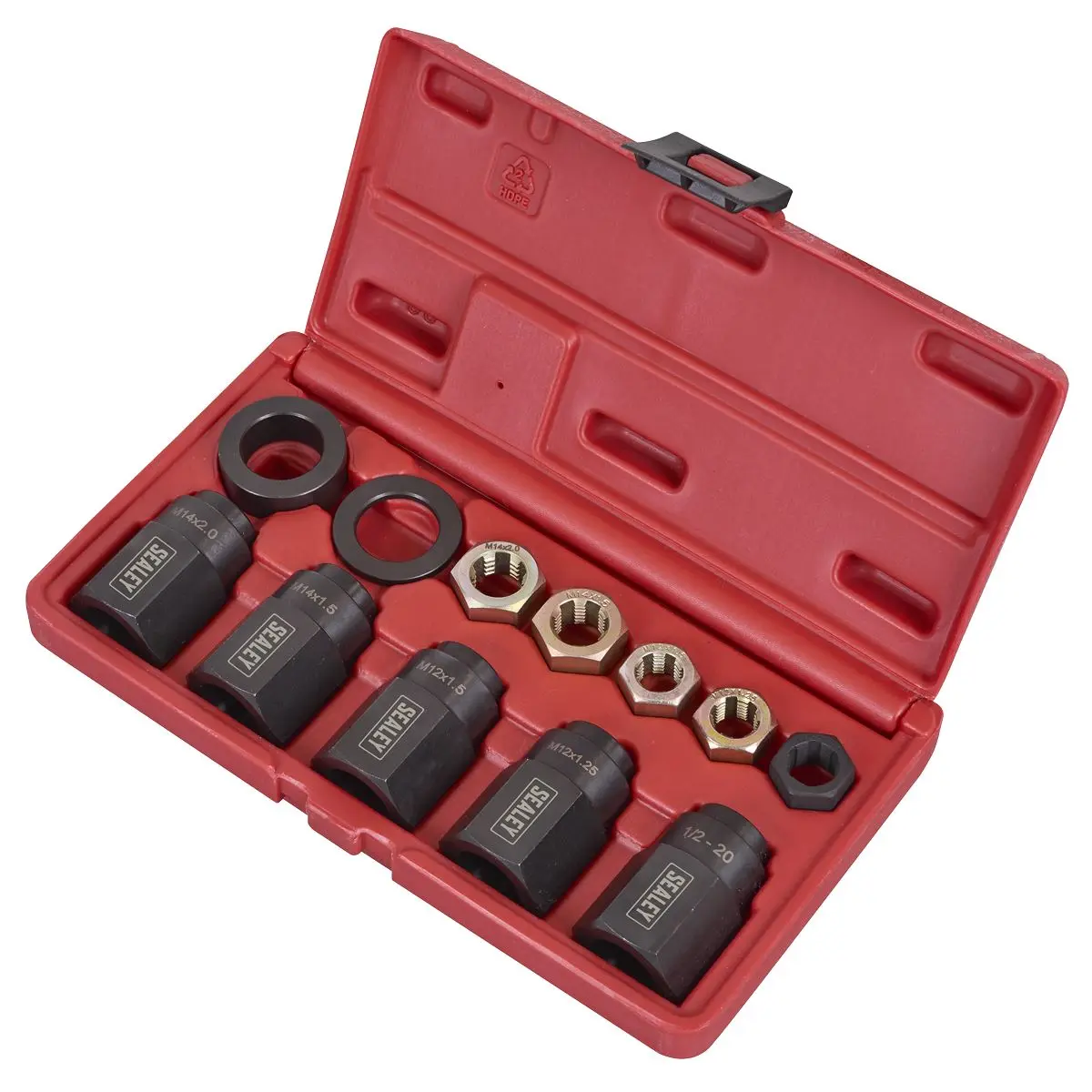 Sealey Wheel Stud Installer Kit 12pc - Image 2