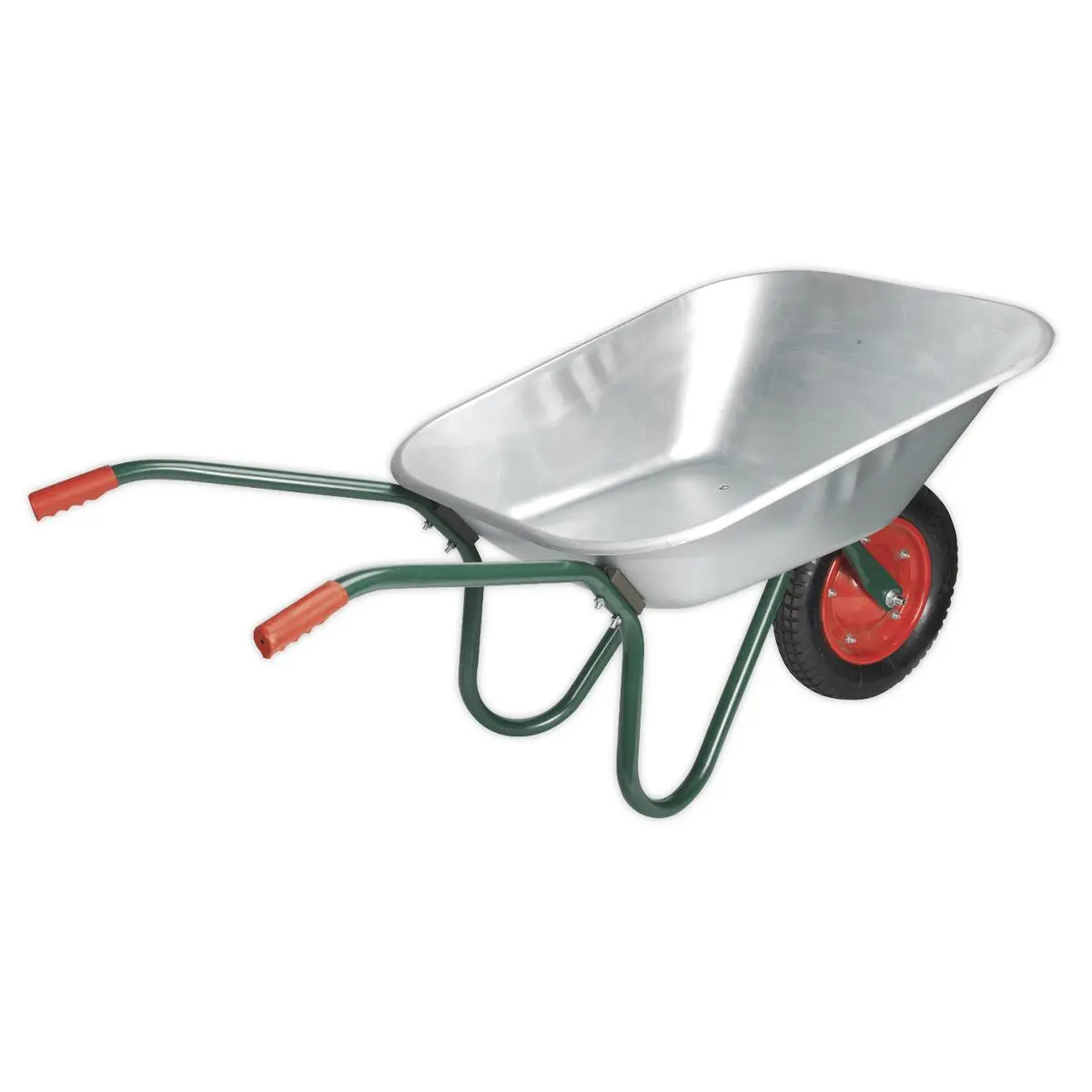Sealey Wheelbarrow 65L Galvanized - Image 10