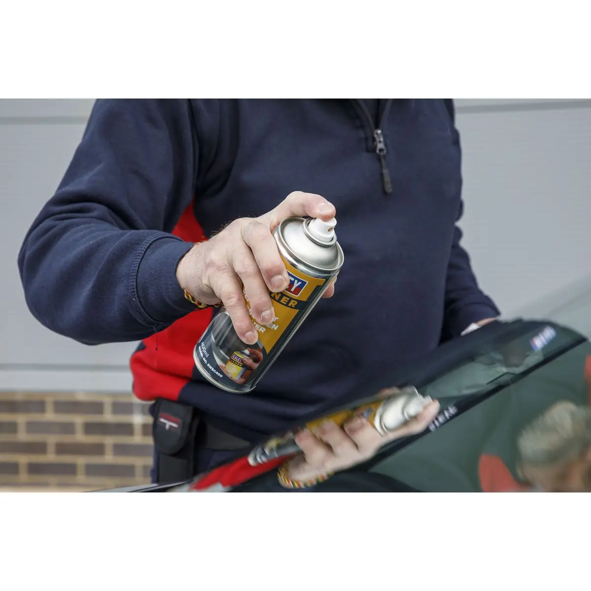 Sealey Windscreen Cleaner, Water Repellent 400ml - Image 2