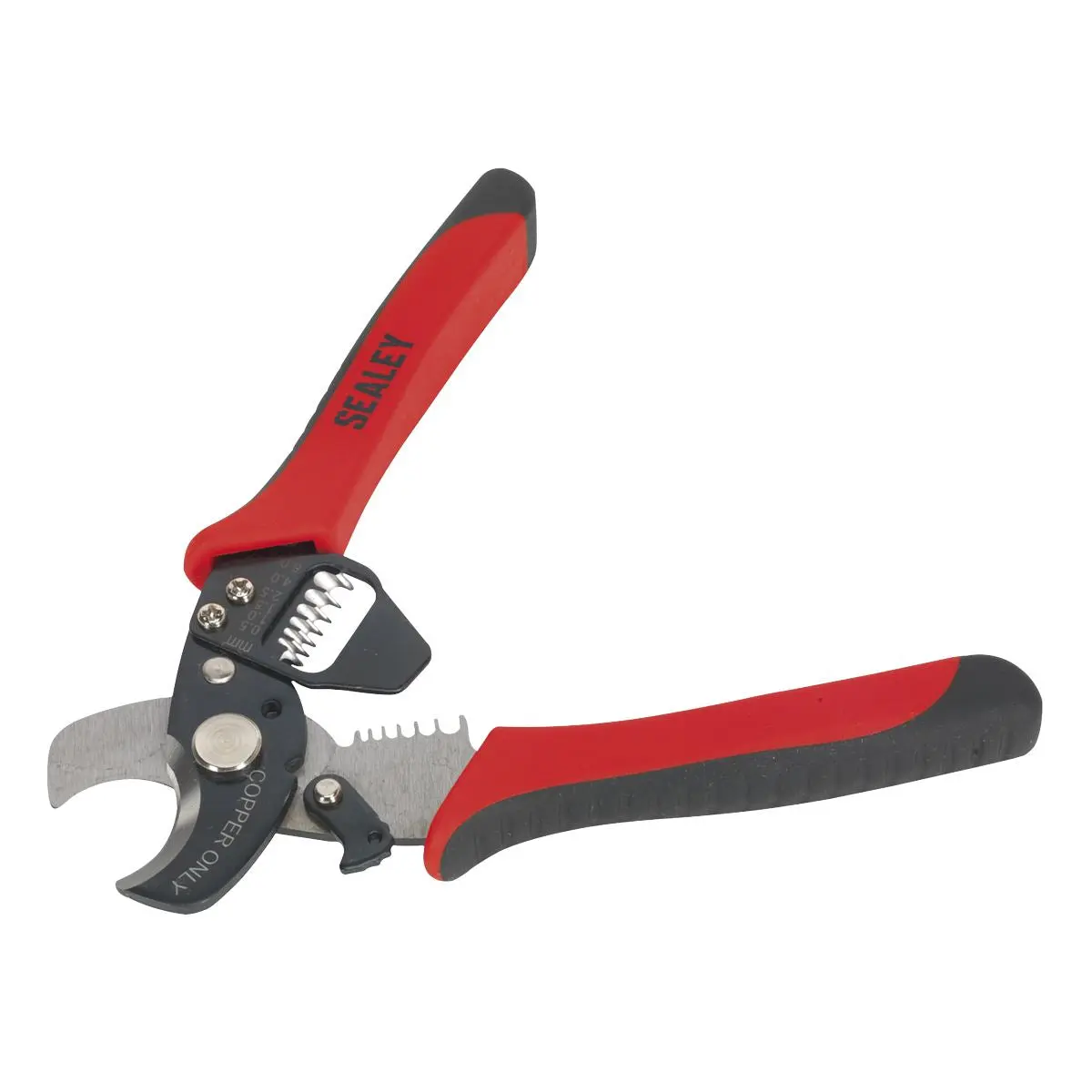 Sealey Wire Stripping & Cutting Pliers Cutters Strippers Soft Grip Handle - Image 2