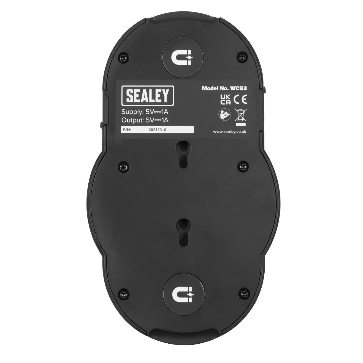 Sealey Wireless Charging Base Single 5V⎓1A - Image 3