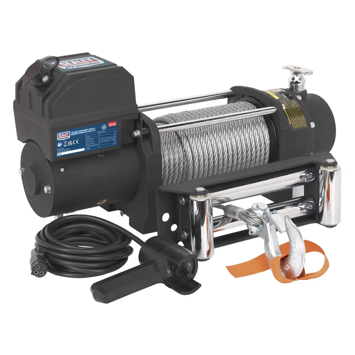 Sealey Self-Recovery Wireless Winch SRW5450 Combo Kit - Image 2