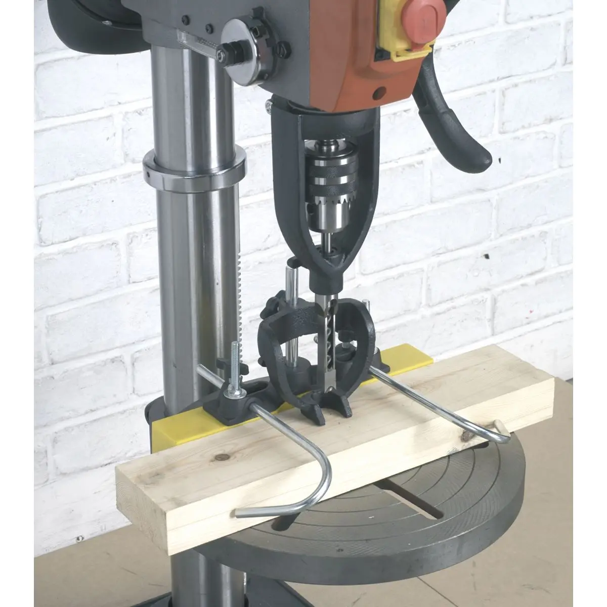 Sealey Wood Mortising Attachment 40-65mm with Chisels - Image 2