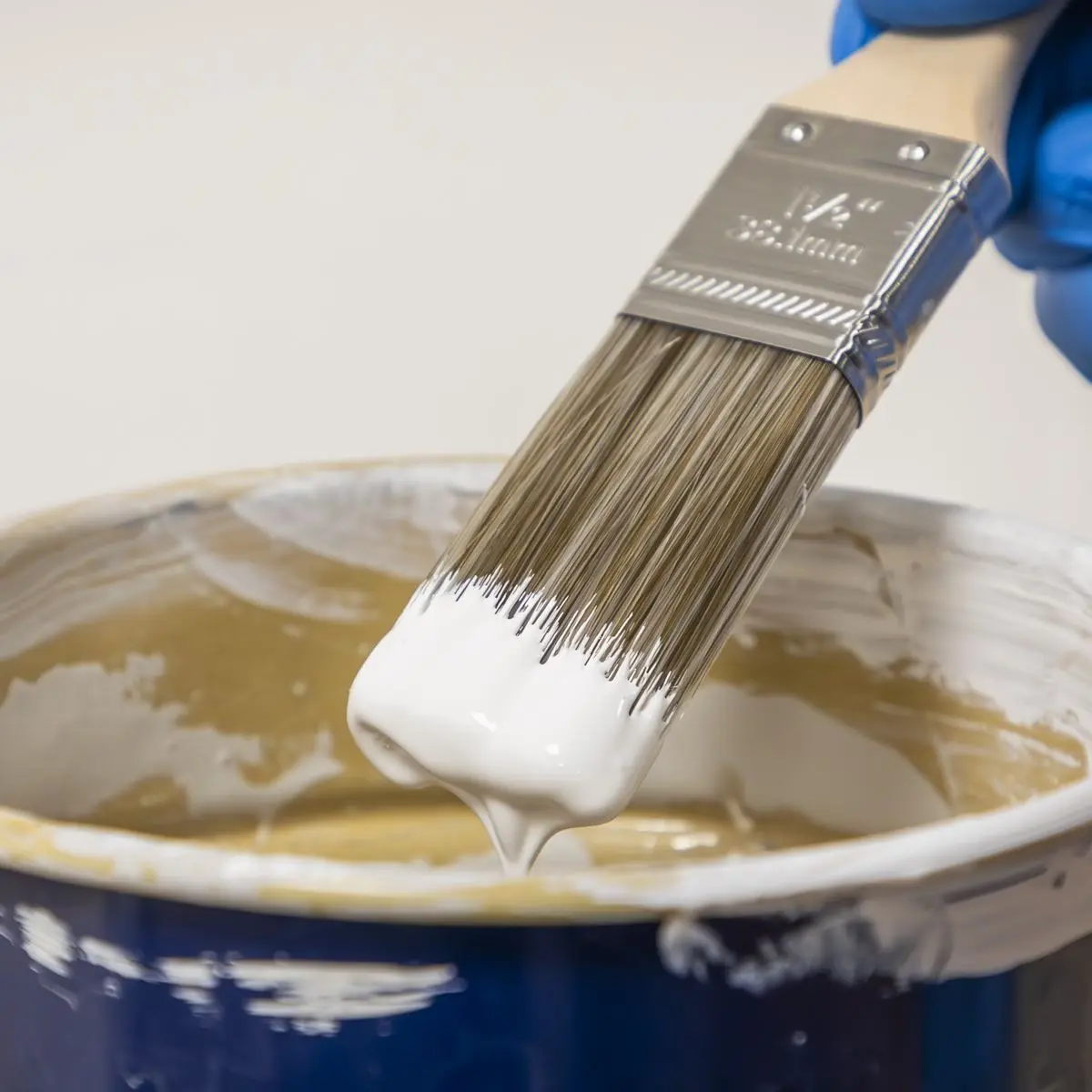 Sealey Wooden Handle Paint Brush Set 5pc - Image 3