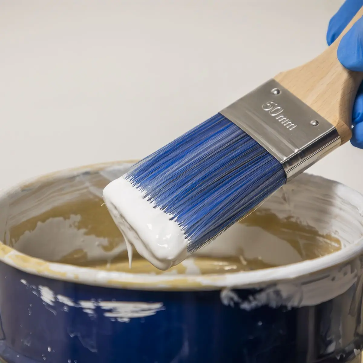 Sealey Wooden Handle Radiator Paint Brush 50mm - Image 4