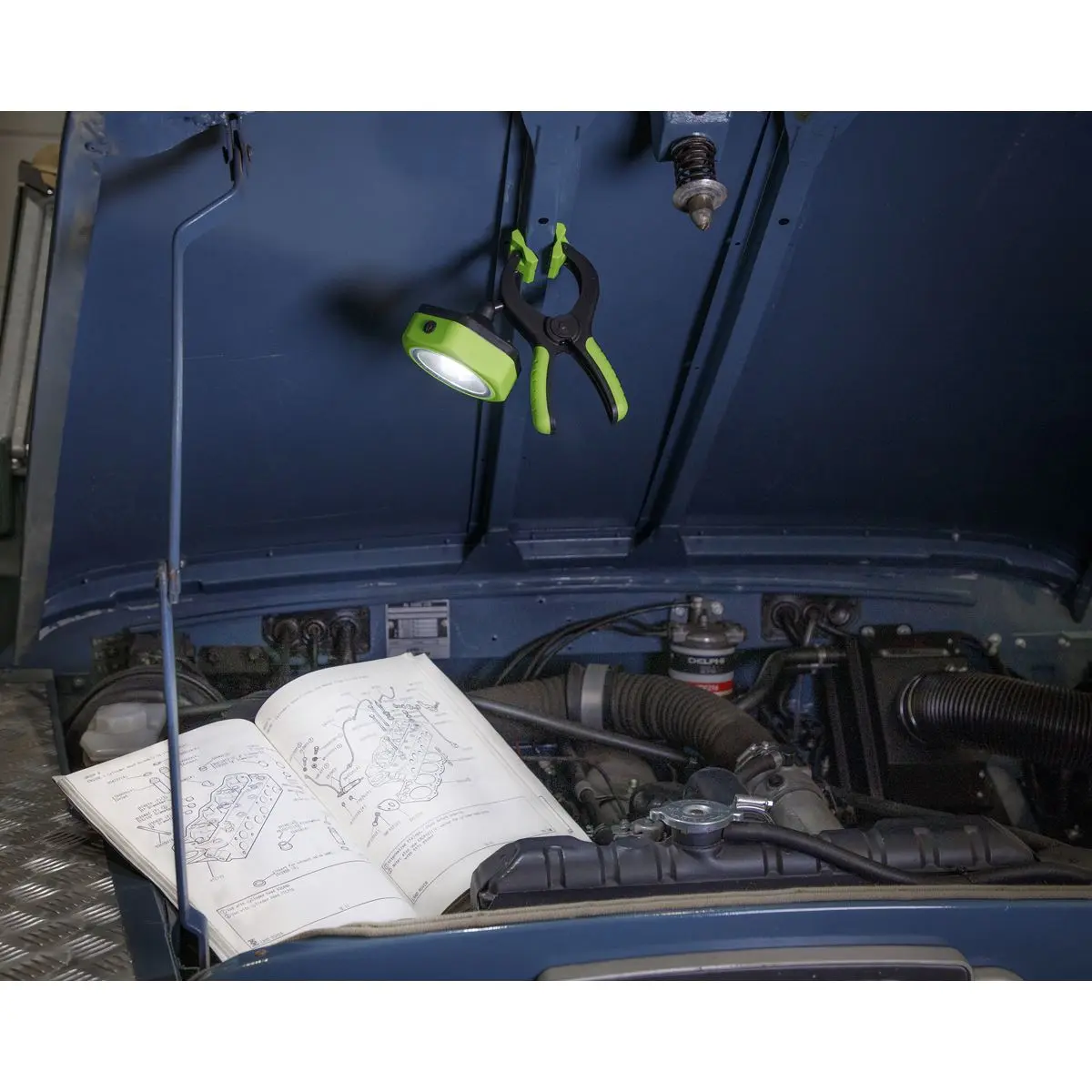 Sealey Work Light with Clamp 3W COB LED - Image 3