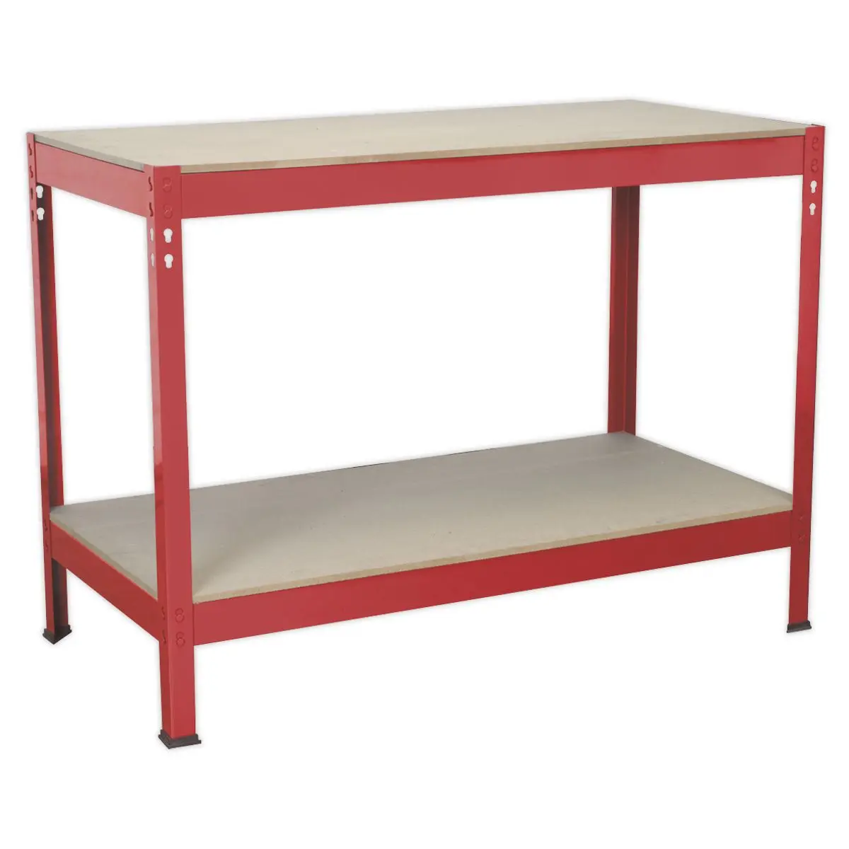 Sealey Workbench 1.2m Steel Wooden Top - Image 3