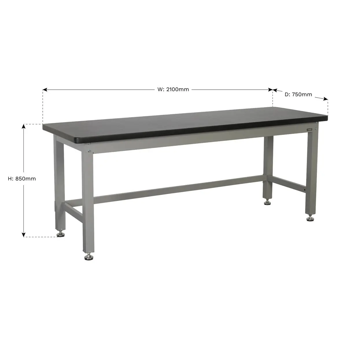 Sealey Premier Industrial Workbench Steel Industrial 2.1m - Image 3