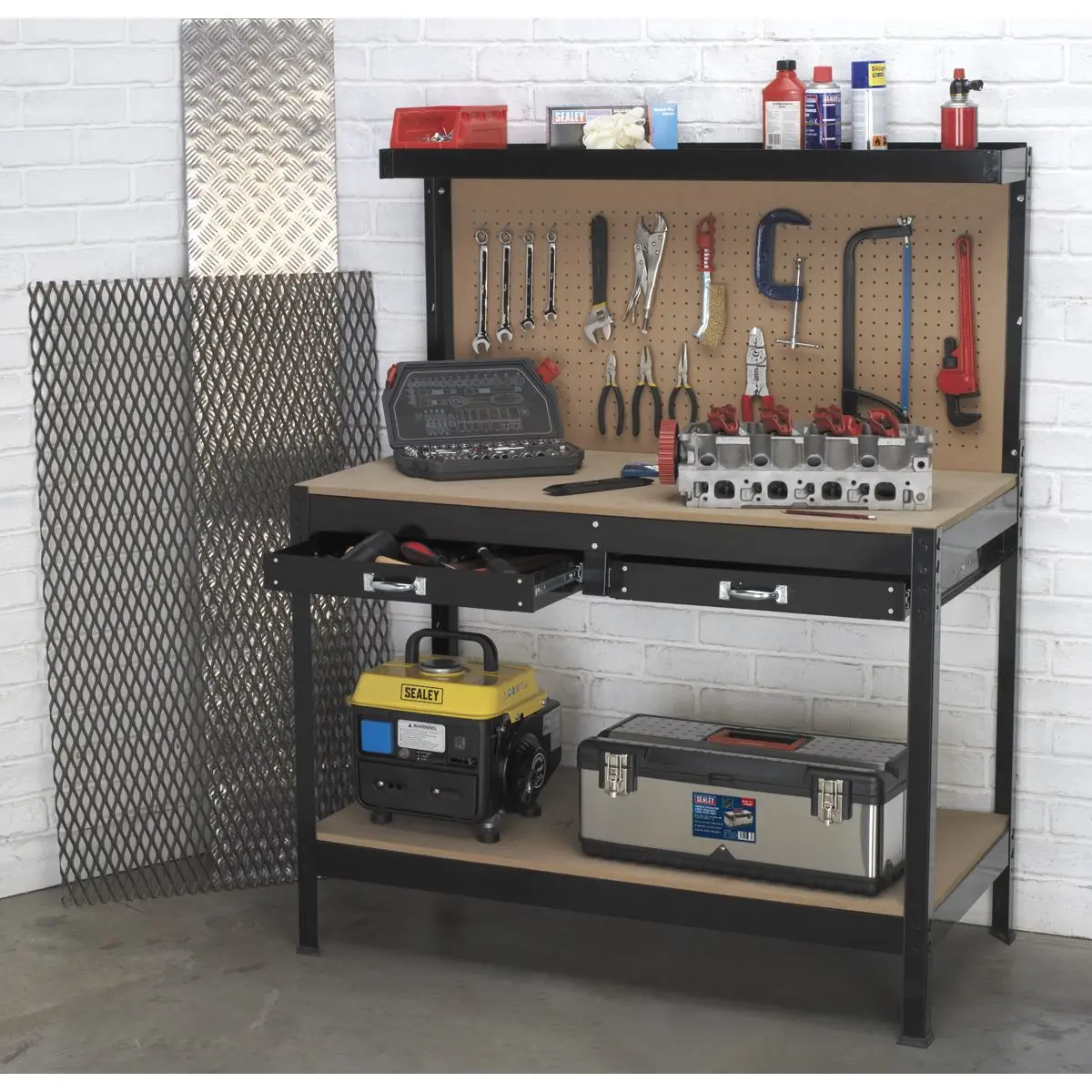 Sealey Workstation 1.2m with Drawers - Image 2